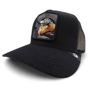 Goorin Bros The Farm Black Mamba SnapBack Trucker Hat Authentic Cap NEW w/ Tag